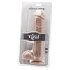 GET REAL - DILDO 28 CM CON TESTICULOS NATURAL - Sensuana.es