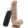 GET REAL - DILDO 12 CM CON TESTICULOS VIBRADOR NATURAL - Sensuana.es