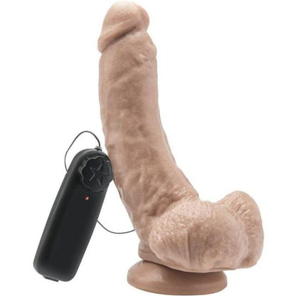 GET REAL - DILDO 20,5 CM CON TESTICULOS VIBRADOR NATURAL - Sensuana.es