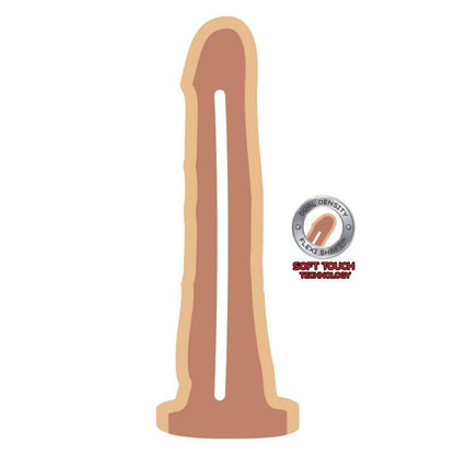 GET REAL - DUAL DENSITY DONG 19 CM NATURAL - Sensuana.es