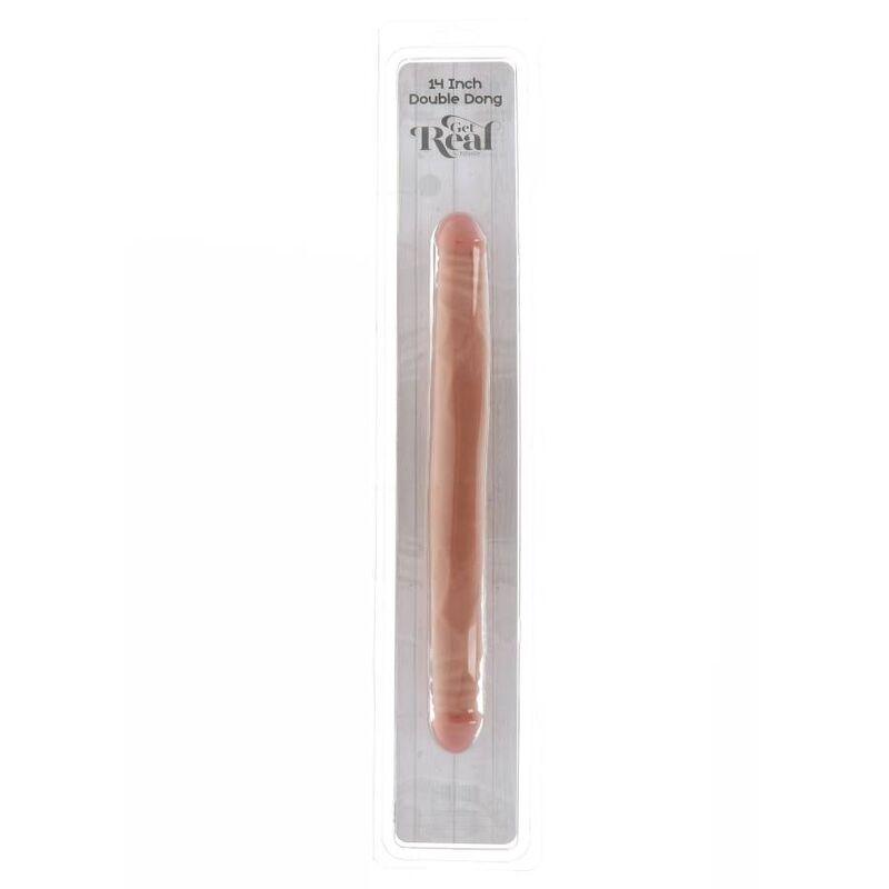 GET REAL - DOBLE DONG 35 CM NATURAL - Sensuana.es