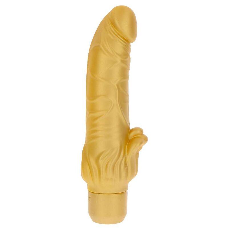 GET REAL - GOLD DICKER STIM VIBRADOR DORADO - Sensuana.es