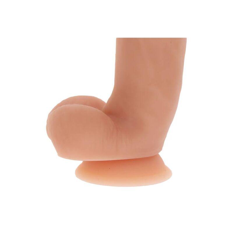 GET REAL - DILDO SILICONA 18 CM CON TESTICULOS NATURAL - Sensuana.es