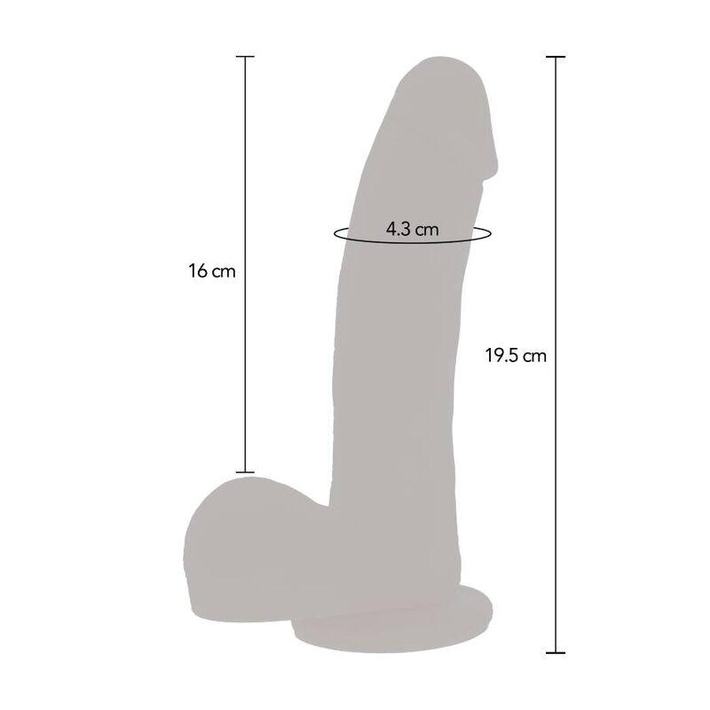 GET REAL - DILDO EMPUJE MAGNÉTICO PULSANTE NATURAL - Sensuana.es