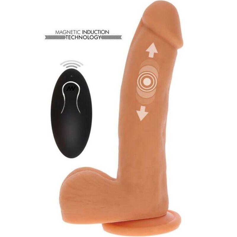 GET REAL - DILDO EMPUJE MAGNÉTICO PULSANTE NATURAL - Sensuana.es