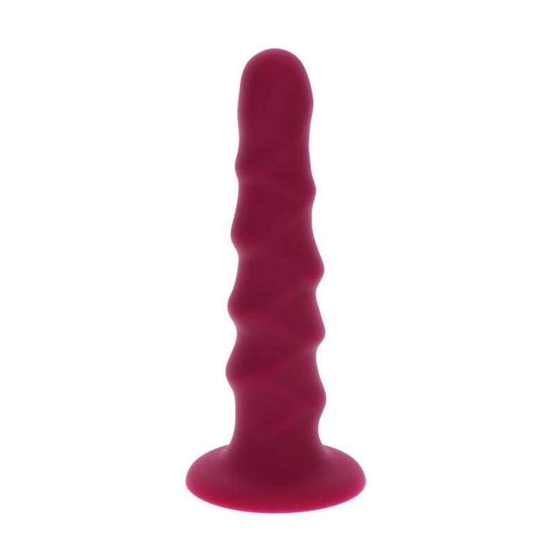 GET REAL - RIBBED DONG 12 CM ROJO - Sensuana.es