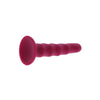 GET REAL - RIBBED DONG 12 CM ROJO - Sensuana.es