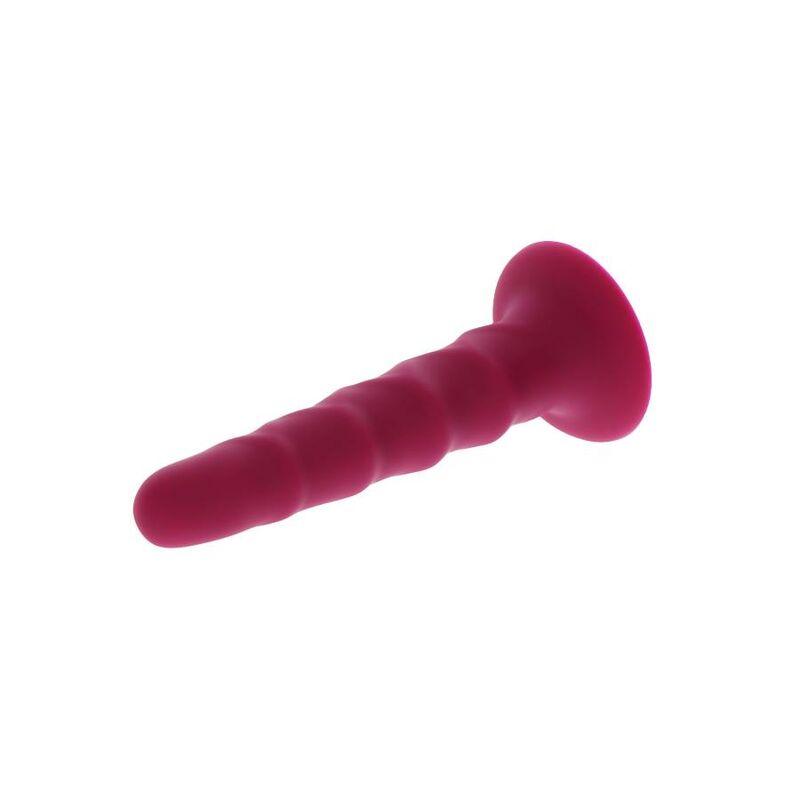 GET REAL - RIBBED DONG 12 CM ROJO - Sensuana.es