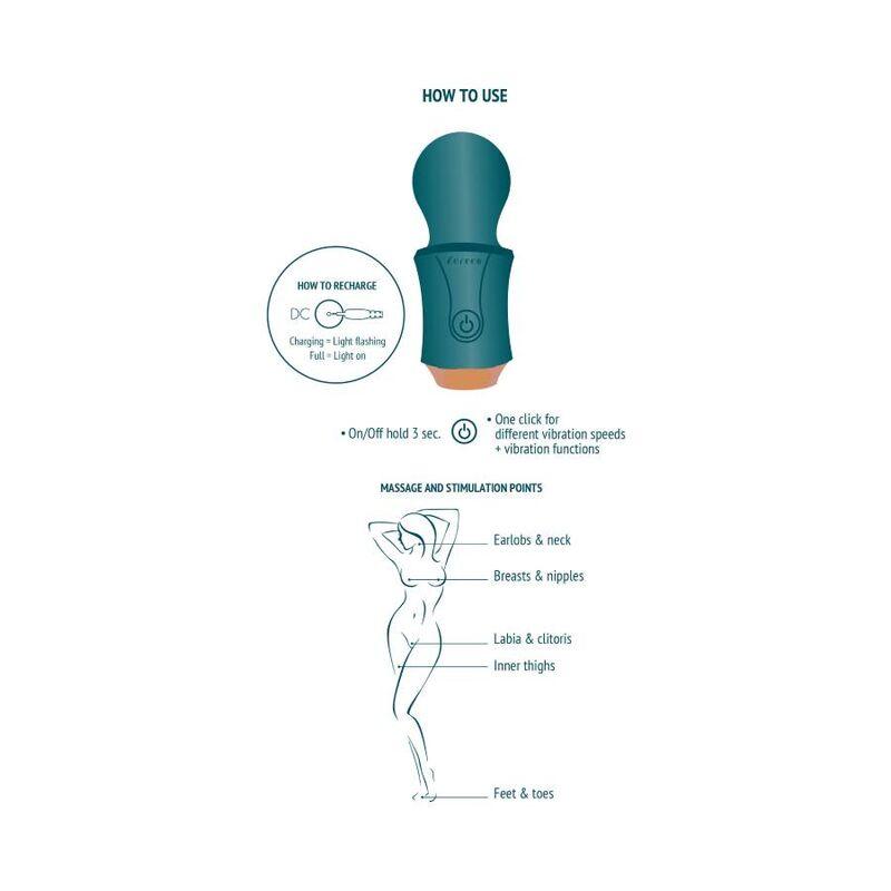 XOCOON - THE TRAVELLER WAND VERDE - Sensuana.es