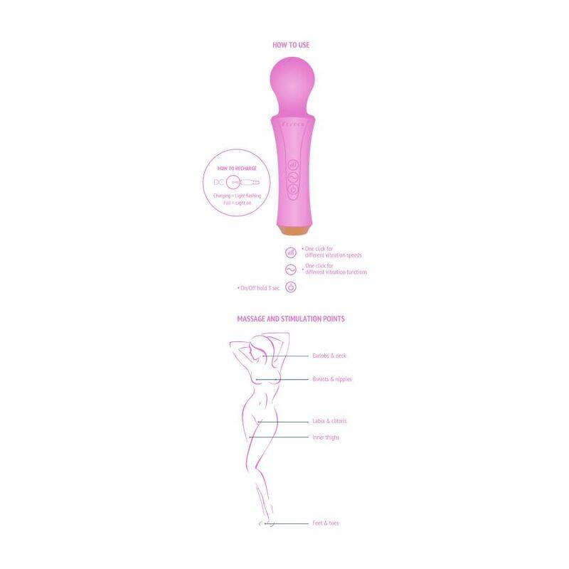 XOCOON - THE PERSONAL WAND FUCSIA - Sensuana.es