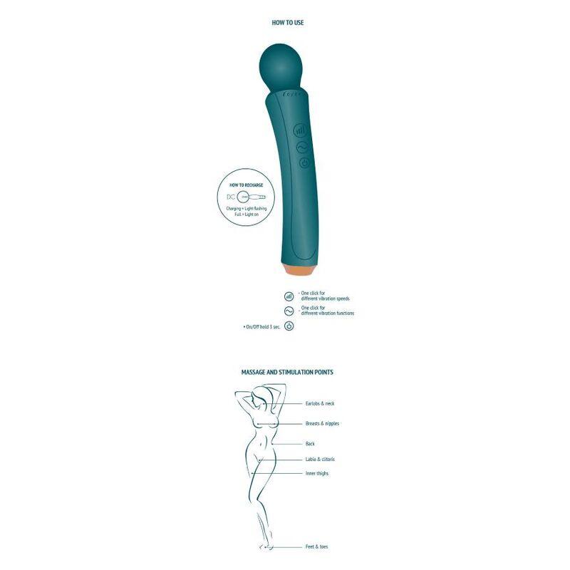 XOCOON - THE CURVED WAND VERDE - Sensuana.es