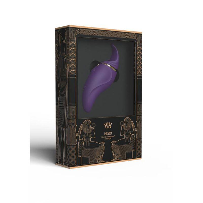 ZALO - HERO MASAJEADOR PERSONAL PULSE WAVE MORADO - Sensuana.es