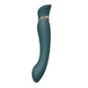 ZALO - QUEEN G-SPOT PULS WAVE VIBE VERDE - Sensuana.es