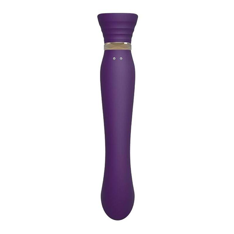 ZALO - QUEEN G-SPOT PULS WAVE VIBE MORADO - Sensuana.es