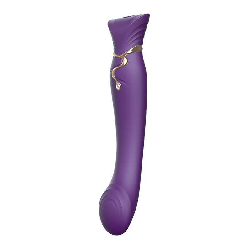 ZALO - QUEEN SET PULSE WAVE CLIT STIM MORADO - Sensuana.es