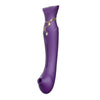 ZALO - QUEEN SET PULSE WAVE CLIT STIM MORADO - Sensuana.es