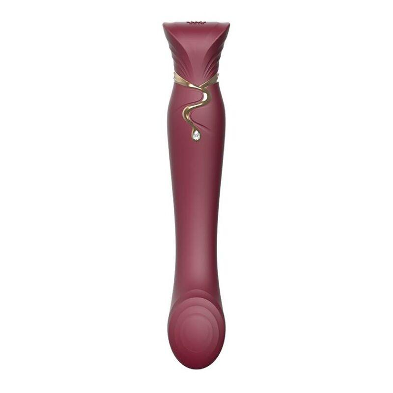 ZALO - QUEEN SET PULSE WAVE CLIT STIM ROJO - Sensuana.es