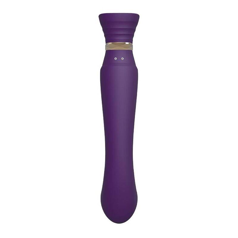 ZALO - QUEEN SET PULSE WAVE CLIT STIM MORADO - Sensuana.es