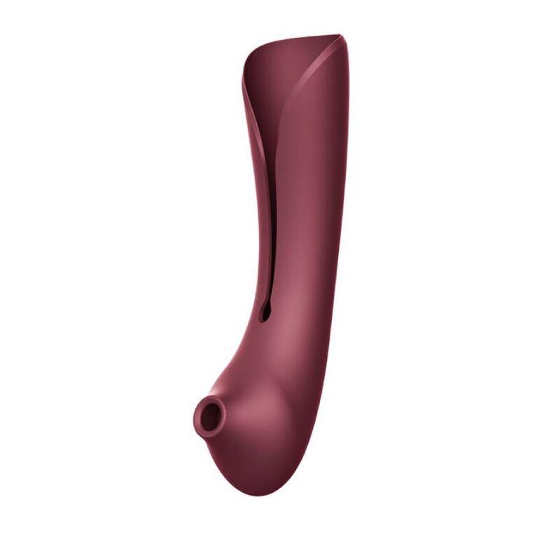 ZALO - QUEEN SET PULSE WAVE CLIT STIM ROJO - Sensuana.es