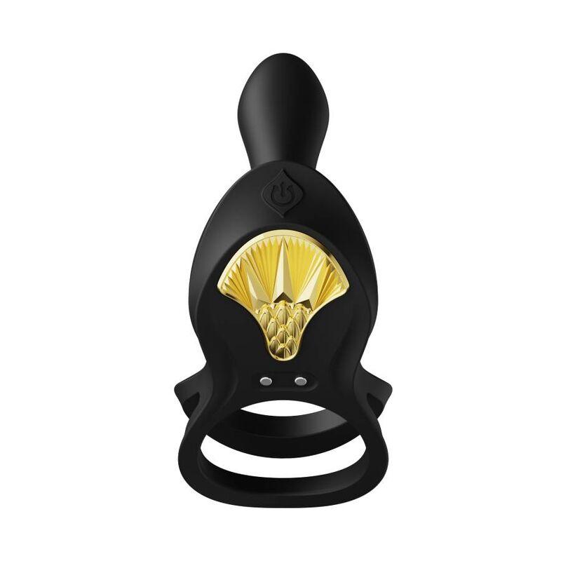 ZALO - BAYEK ANILLO VIBRADOR CONTROL REMOTO PAREJAS NEGRO - Sensuana.es