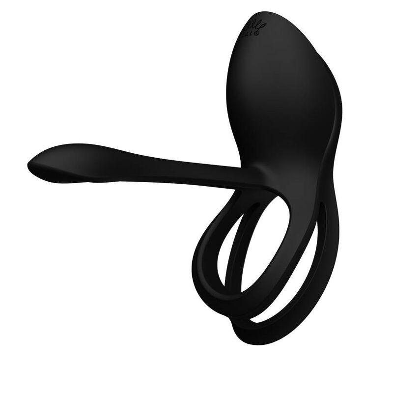 ZALO - BAYEK ANILLO VIBRADOR CONTROL REMOTO PAREJAS NEGRO - Sensuana.es