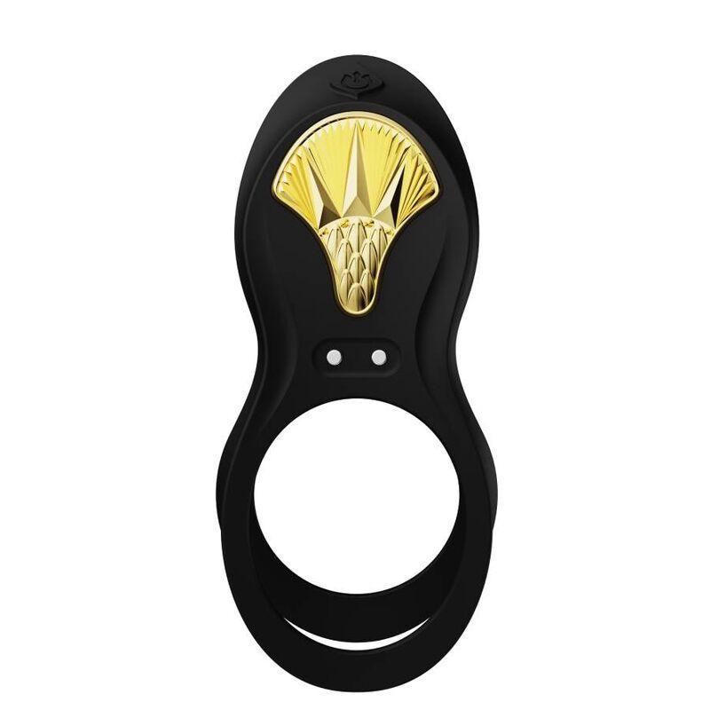 ZALO - BAYEK ANILLO VIBRADOR CONTROL REMOTO PAREJAS NEGRO - Sensuana.es