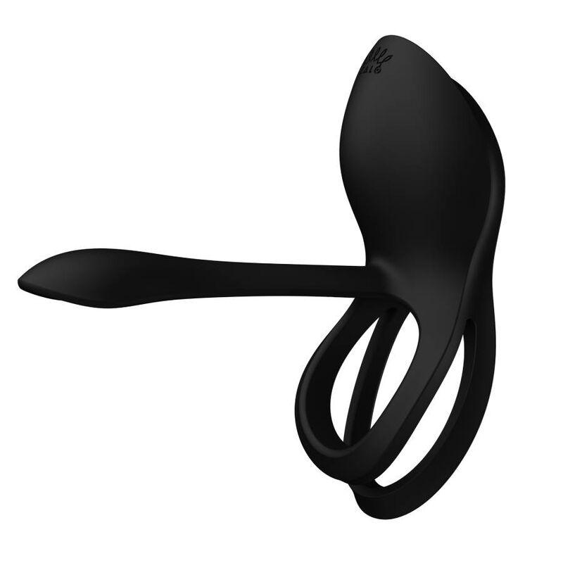 ZALO - BAYEK ANILLO VIBRADOR CONTROL REMOTO PAREJAS NEGRO - Sensuana.es