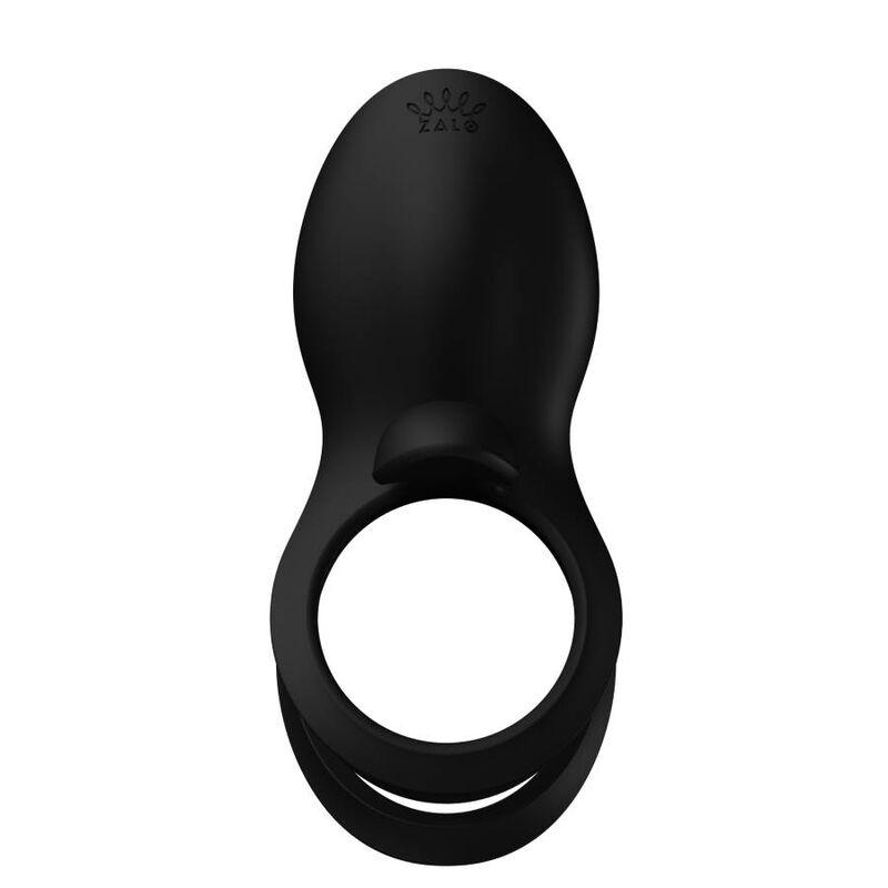 ZALO - BAYEK ANILLO VIBRADOR CONTROL REMOTO PAREJAS NEGRO - Sensuana.es