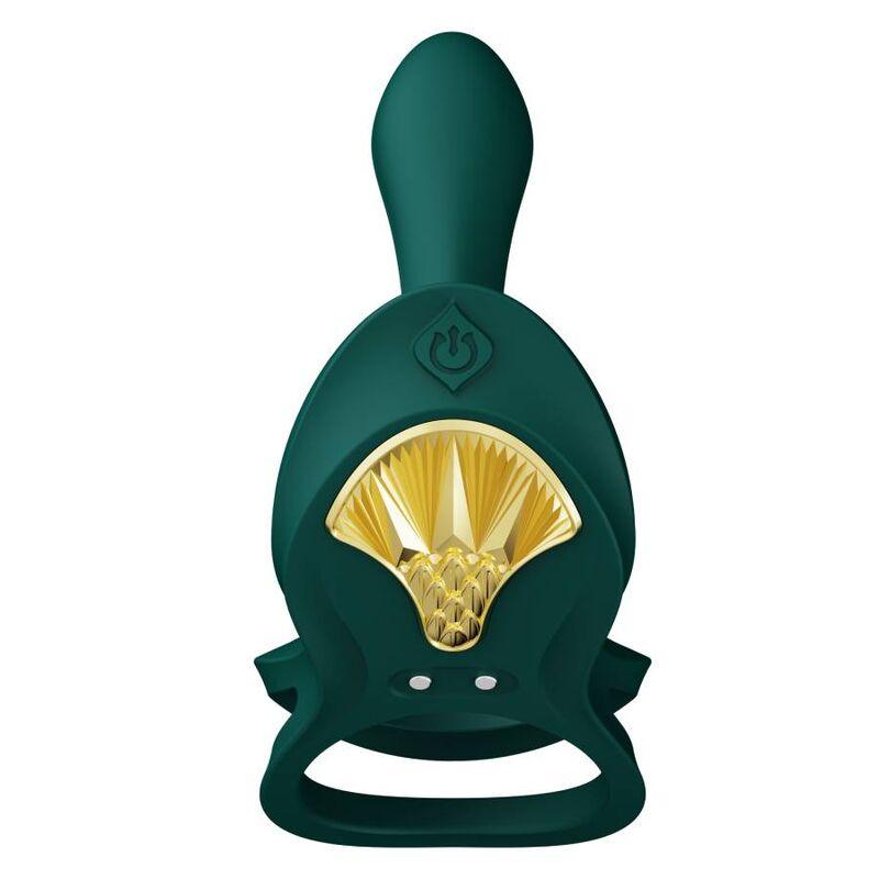 ZALO - BAYEK ANILLO VIBRADOR CONTROL REMOTO PAREJAS VERDE - Sensuana.es