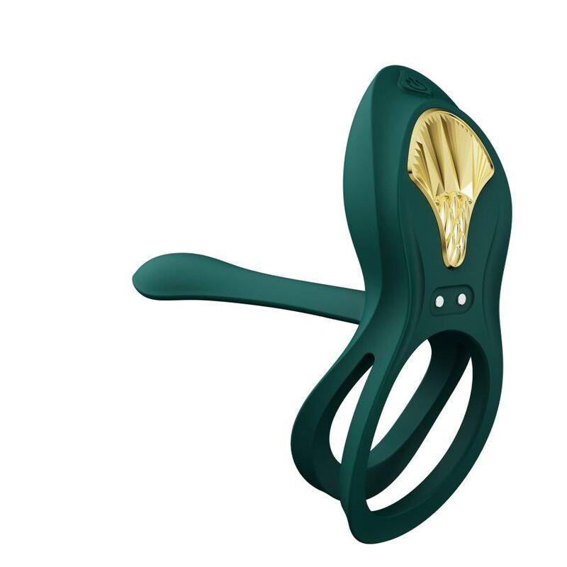 ZALO - BAYEK ANILLO VIBRADOR CONTROL REMOTO PAREJAS VERDE - Sensuana.es