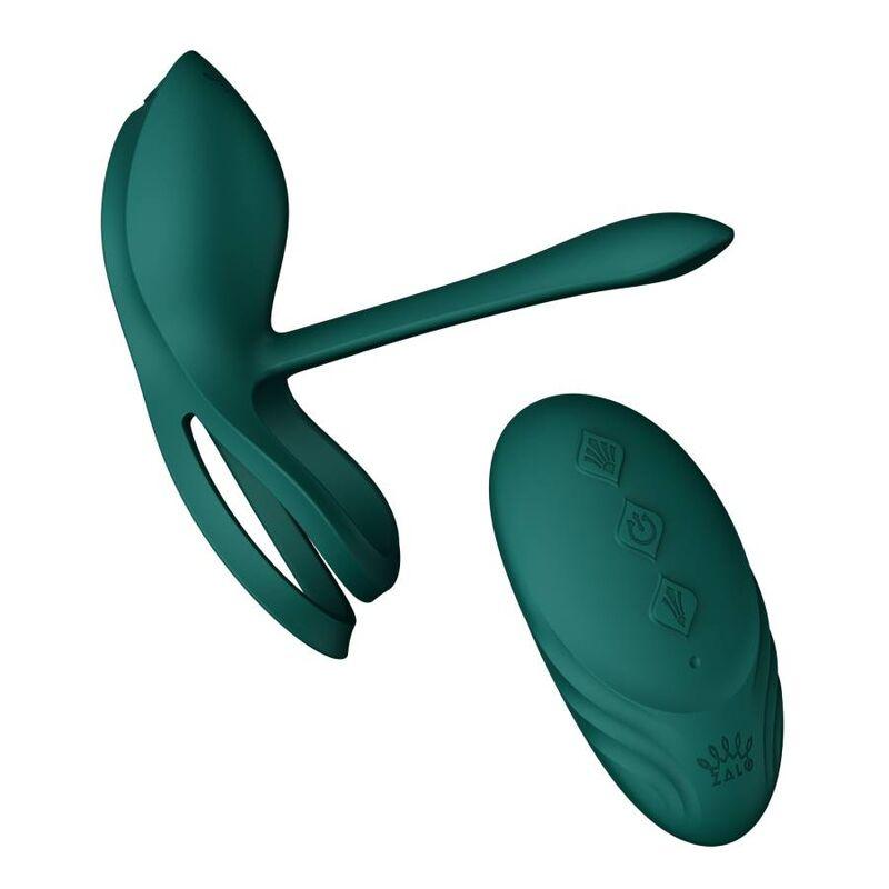 ZALO - BAYEK ANILLO VIBRADOR CONTROL REMOTO PAREJAS VERDE - Sensuana.es