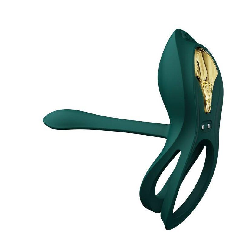 ZALO - BAYEK ANILLO VIBRADOR CONTROL REMOTO PAREJAS VERDE - Sensuana.es