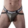 MACHO - MX27GR JOCK CUERO GRIS BEIGE S