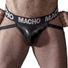 MALE - MX25NC JOCK BLACK LEATHER S