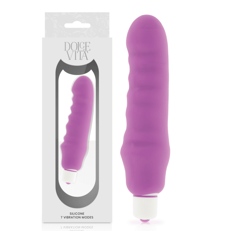 DOLCE VITA - VIBRADOR DE SILICONE GENIUS LILAC