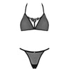 OBSESSIVE - CELIA NOIR SET 2 PIEZAS XS/S - Sensuana.es