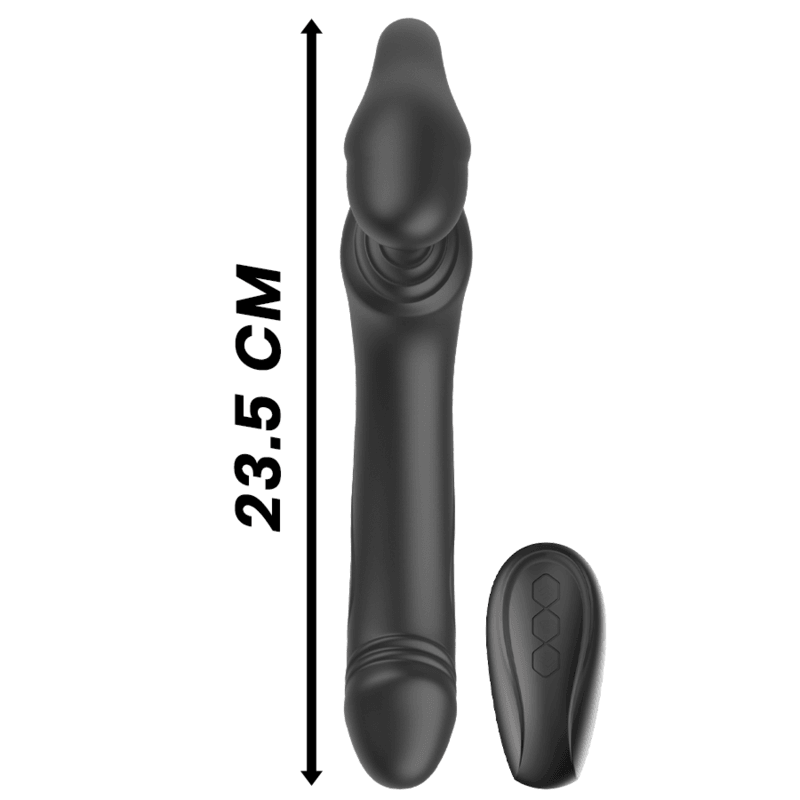 IBIZA - VIBRADOR STRAPLESS CON PULSADOR CONTROL REMOTO 3 MOTORES 1000 COMBINACIONES - Sensuana.es