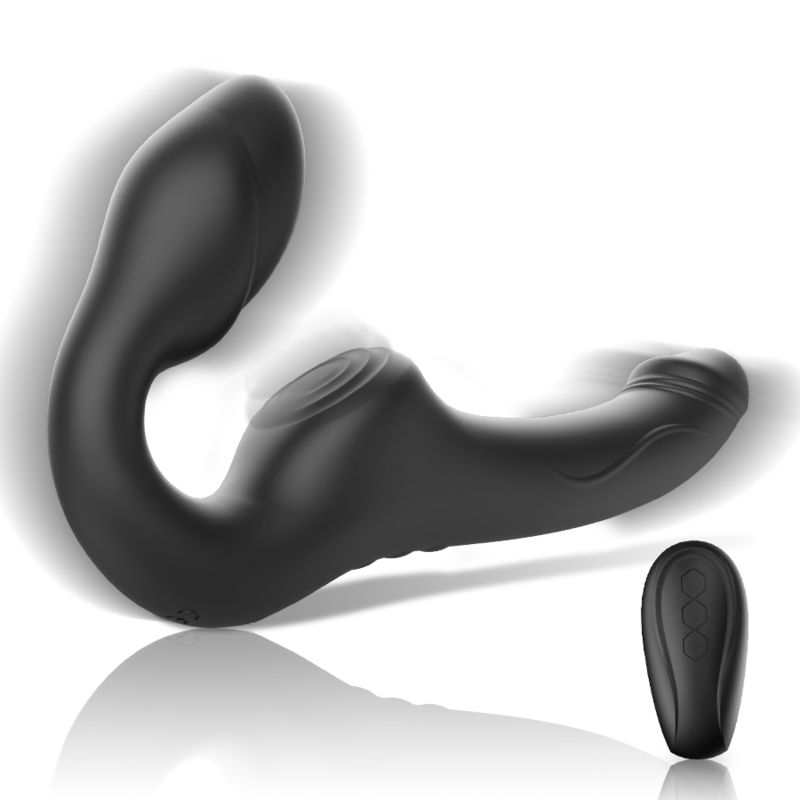 IBIZA - VIBRADOR STRAPLESS CON PULSADOR CONTROL REMOTO 3 MOTORES 1000 COMBINACIONES - Sensuana.es