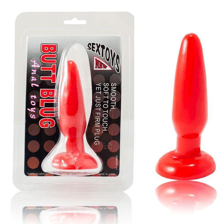 BAILE - PLUG ANAL PEQUEÑO ROJO 15 CM - Sensuana.es