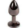 SECRETPLAY - GUNMETAL BUTT PLUG TALLA S 7 CM - Sensuana.es