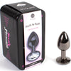 SECRETPLAY - GUNMETAL BUTT PLUG TALLA S 7 CM - Sensuana.es