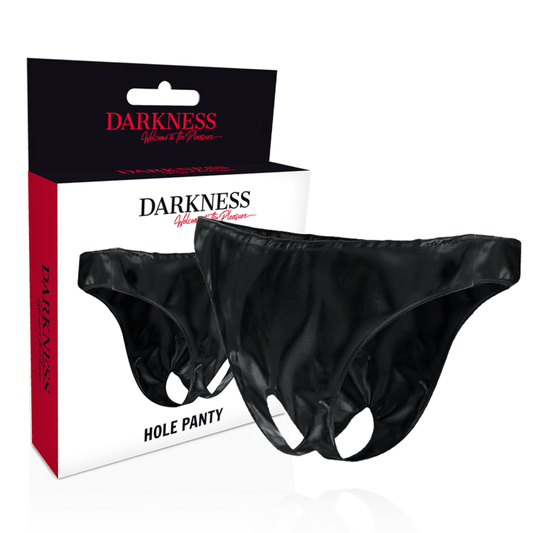 DARKNESS - PANTIES CON ABERTURA UNISEX TALLA UNICA - Sensuana.es