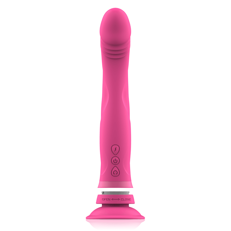 INTENSE - MICHELANGELO DILDO VIBRADOR SILICONA ROSA - Sensuana.es