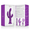 INTENSE - CASANOVA VIBRADOR RABBIT SILICONA TRIPLE MOTOR MORADO - Sensuana.es