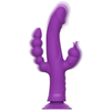 INTENSE - CASANOVA VIBRADOR RABBIT SILICONA TRIPLE MOTOR MORADO - Sensuana.es