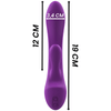 INTENSE - LUIGI VIBRADOR RABBIT SILICONA LIQUIDA MORADO - Sensuana.es