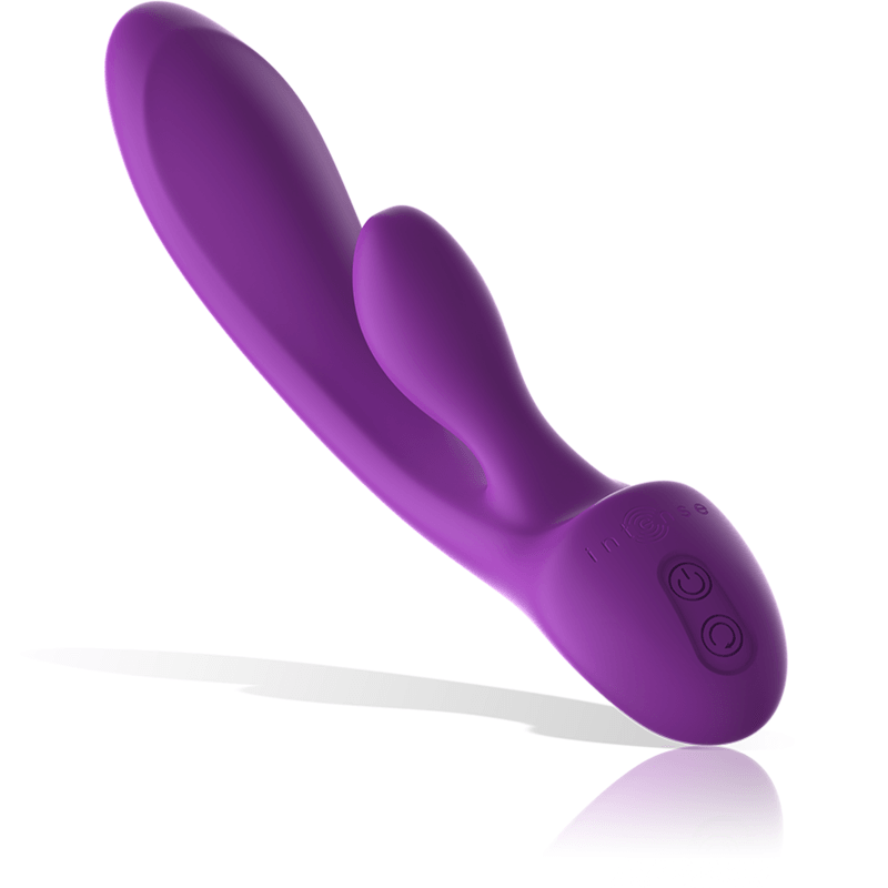 INTENSE - LUIGI VIBRADOR RABBIT SILICONA LIQUIDA MORADO - Sensuana.es