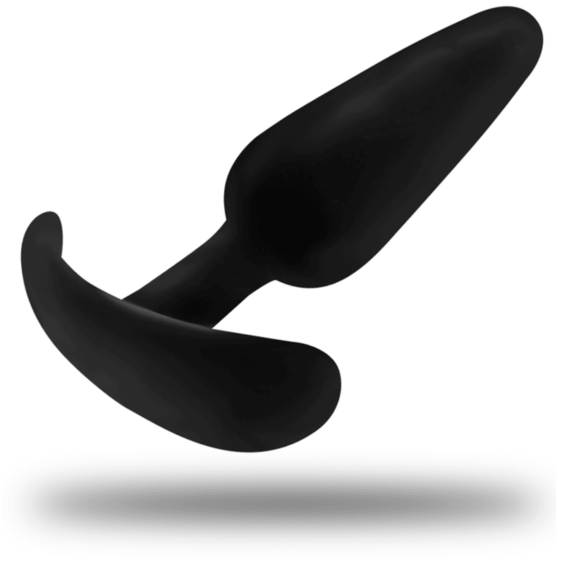 BLACK&SILVER - HANSEL PLUG ANAL SILICONA CON ASA PEQUEÑO - Sensuana.es