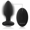 BLACK&SILVER - WELLS PLUG ROTADOR ANAL SILICONA CONTROL REMOTO - Sensuana.es