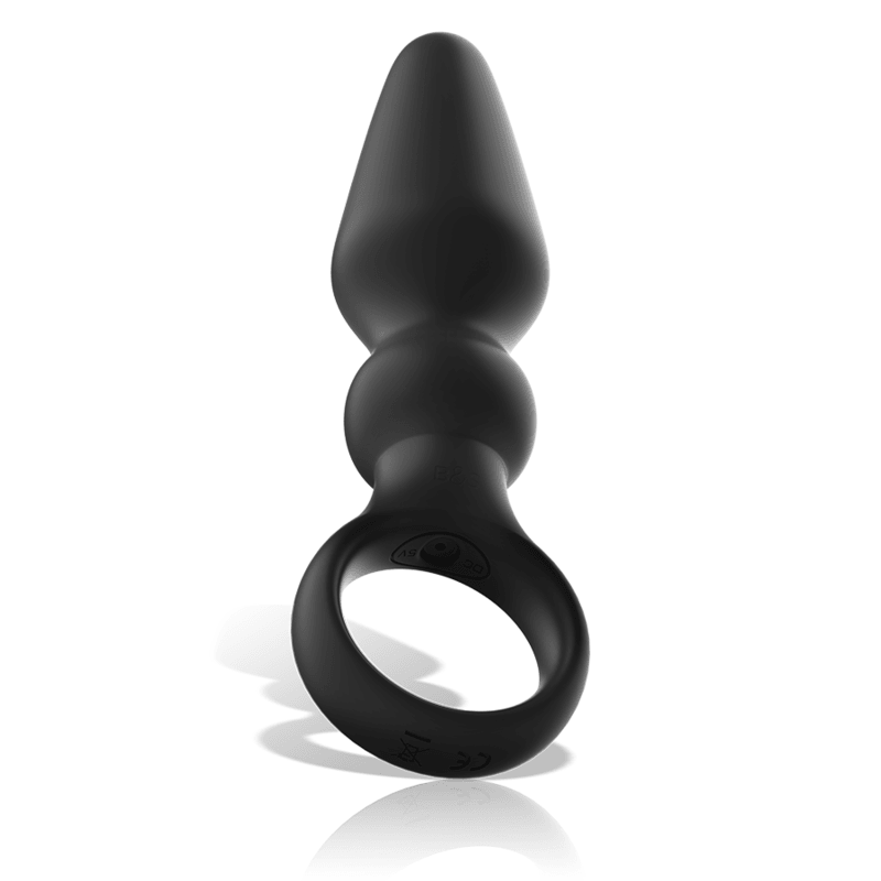 BLACK&SILVER - OZZY POTENTE PLUG ANAL SILICONA - Sensuana.es